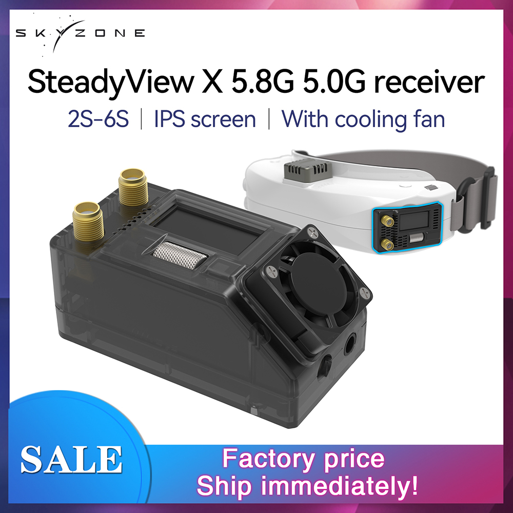 Módulo Receptor SKYZONE Steady - Skyzone Steadyview X Receiver Module avaliação e preço